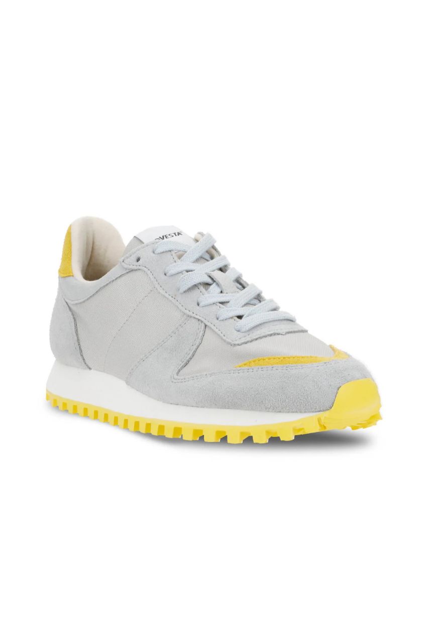 MARATHON TRAIL (GREY / YELLOW) 合成皮革/コットン / TRAIL SOLE / 軽量