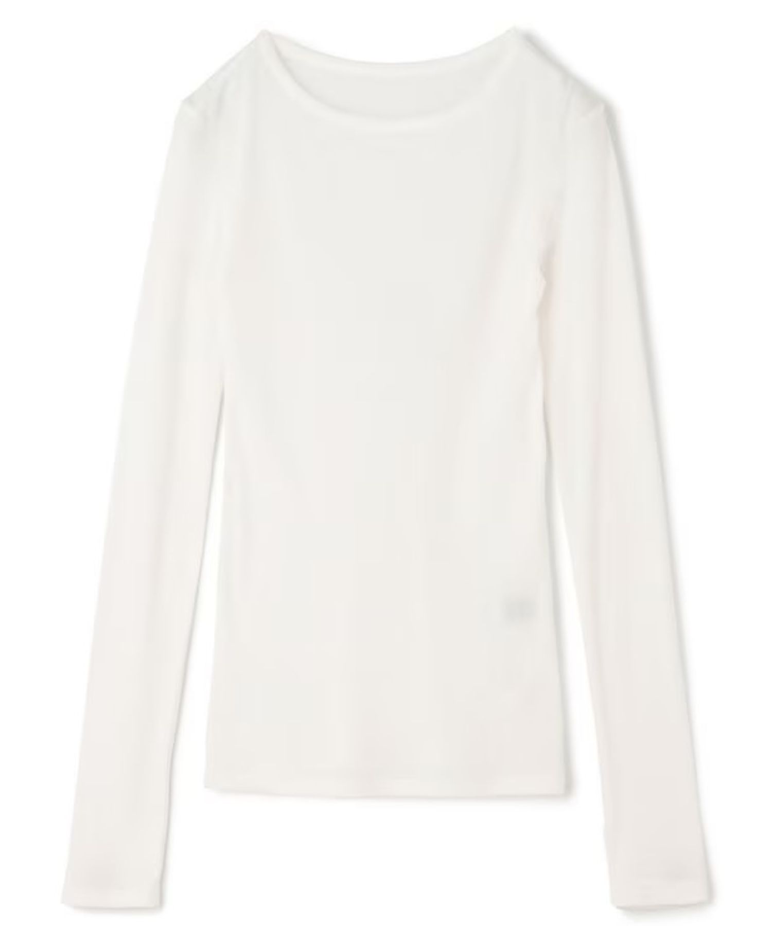 アルビニスタシフォンテレコボートネックカットソー(オフ) 綿 / ウォッシャブル / クルーネック / KKUVCA0205