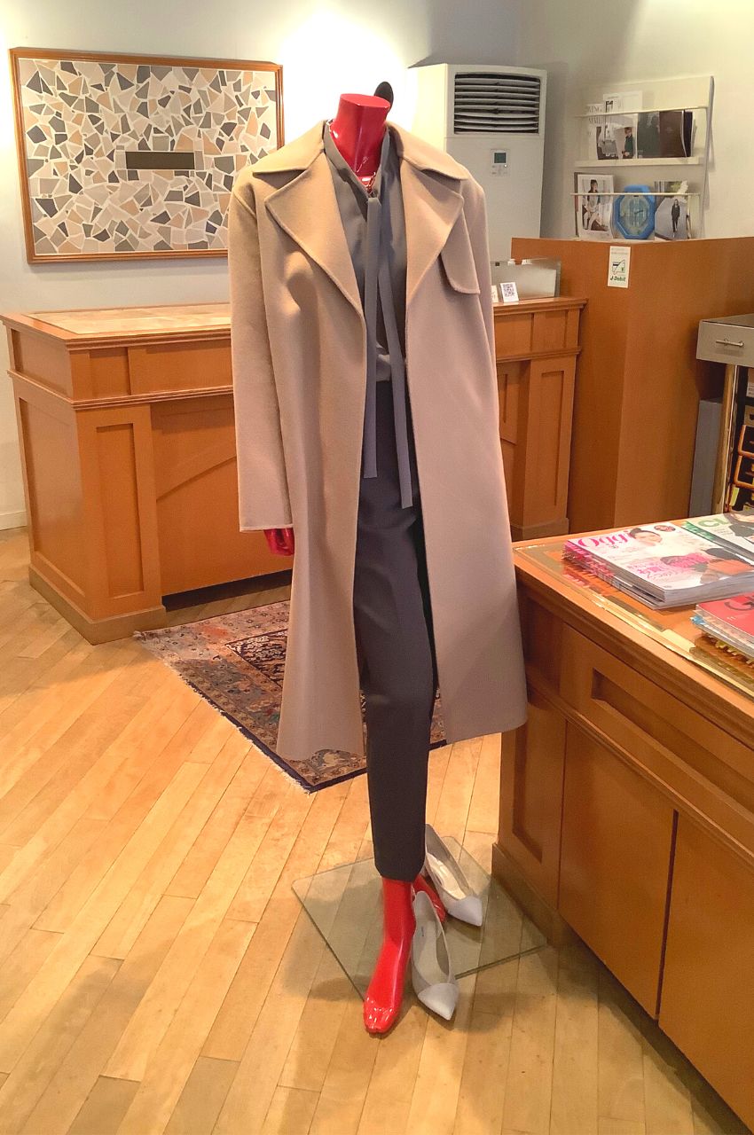 Theory - Luxe New Divide Wrap Trench / ドロップショルダートレンチ 