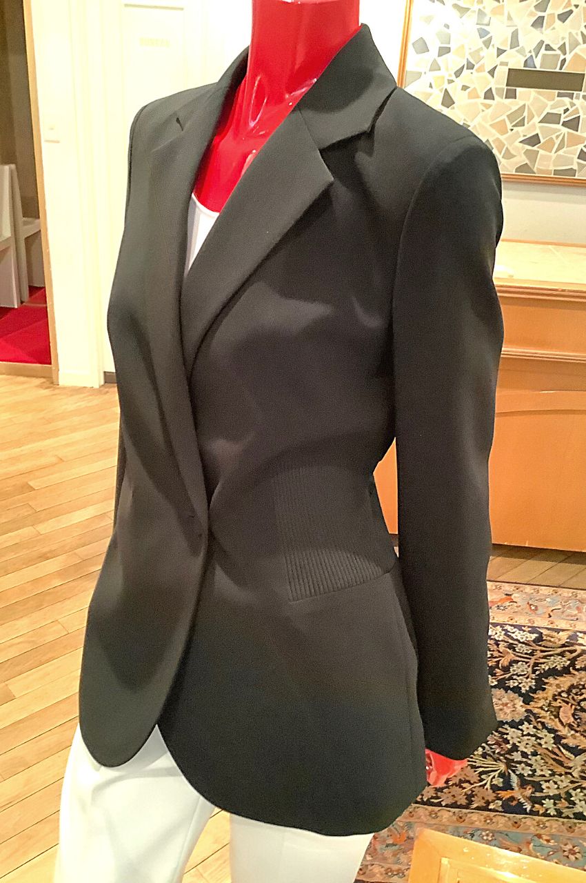 Admiral Crepe DB Rib Blazer / ウエストシェイプテーラードジャケット