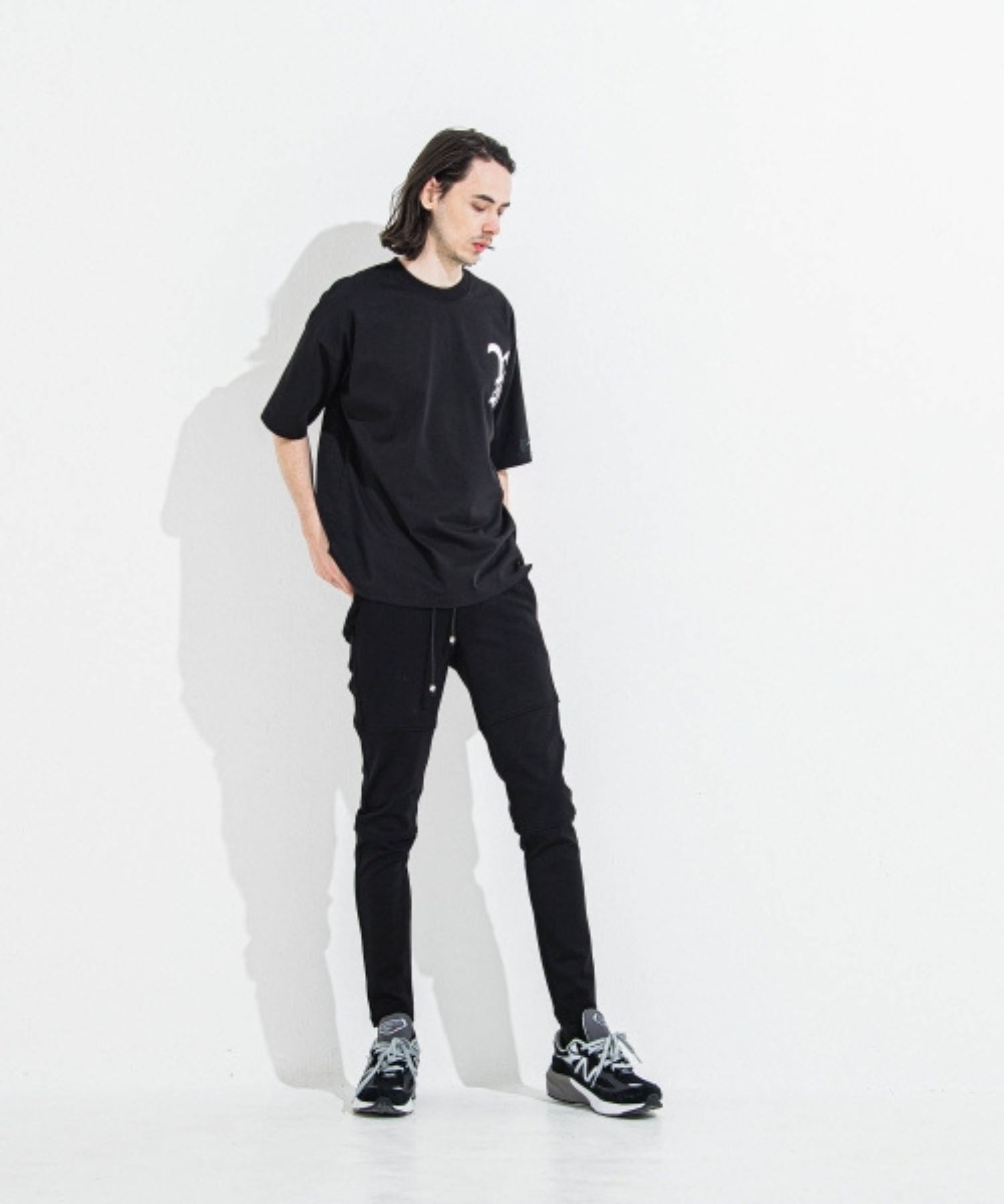 RC OVER  TEE  (BKWH) コットン / 定番RCロゴ/ UVカット / オーバーサイズ / RC36-T-006