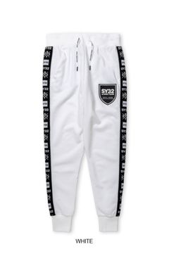LINE TAPE LONG PANTS / ラインテープロゴパンツ