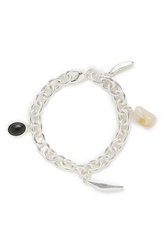 CHARM BRACELET(イエロー)真鍮 / 天然石使用 / MWGA251504