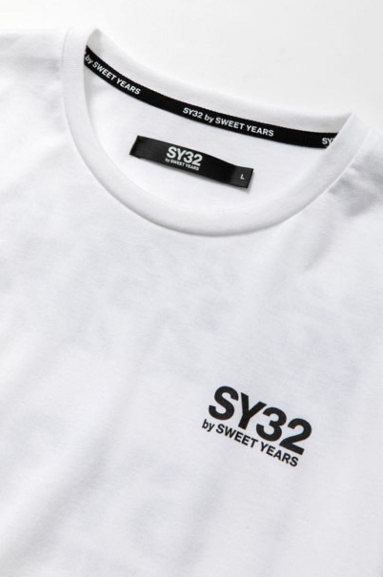SY32 by SWEET YEARS - NEW LOGO BACKPRINT TEE / バックプリントT