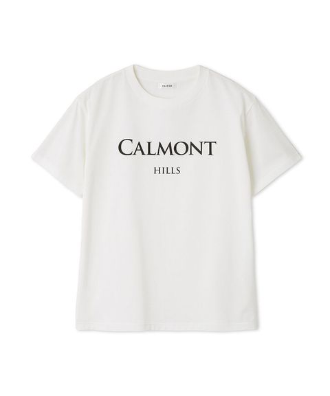 フライスプリントTシャツ ( WHT) 綿 / ロゴプリント / 微光沢 / 手洗可 / FWCT254265
