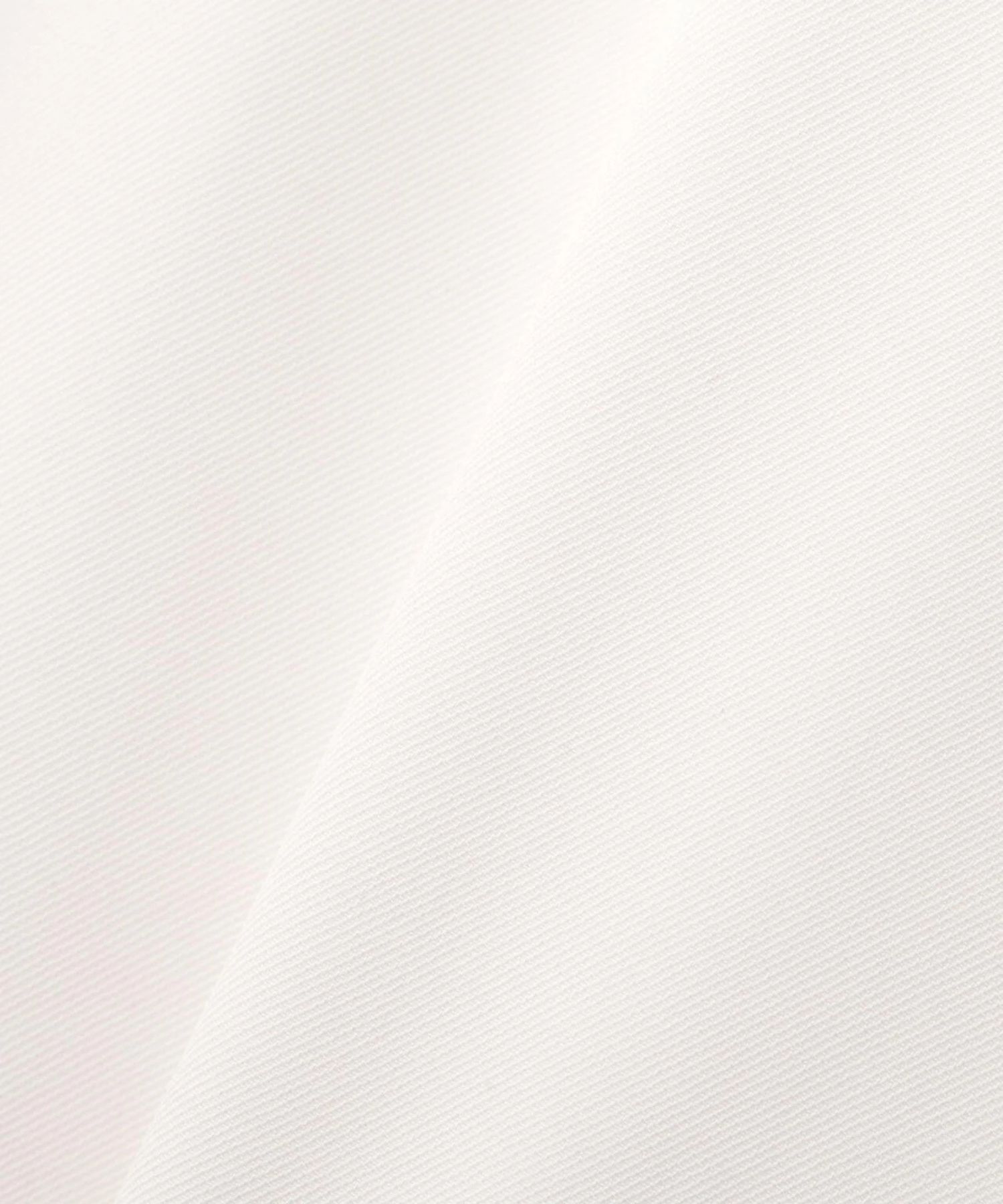 ハイツイストワンピース(ホワイト)トリアセテート / 裏地付き / 後ファスナー / 後裾にベンツあり / 膝がちょうど隠れる丈 / ストレッチあり / 共地ベルト付き / 0316940099