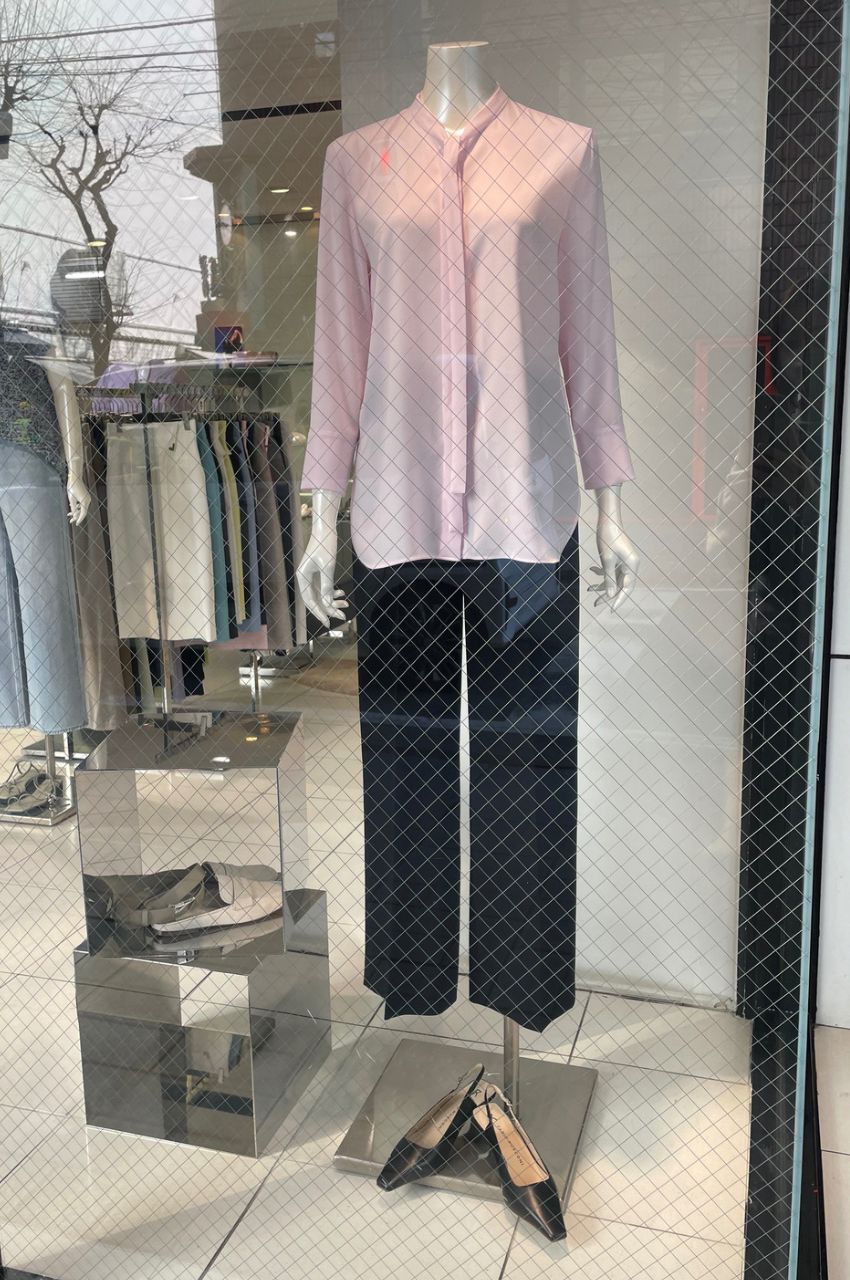 Theory 20aw ブラウス アイボリー