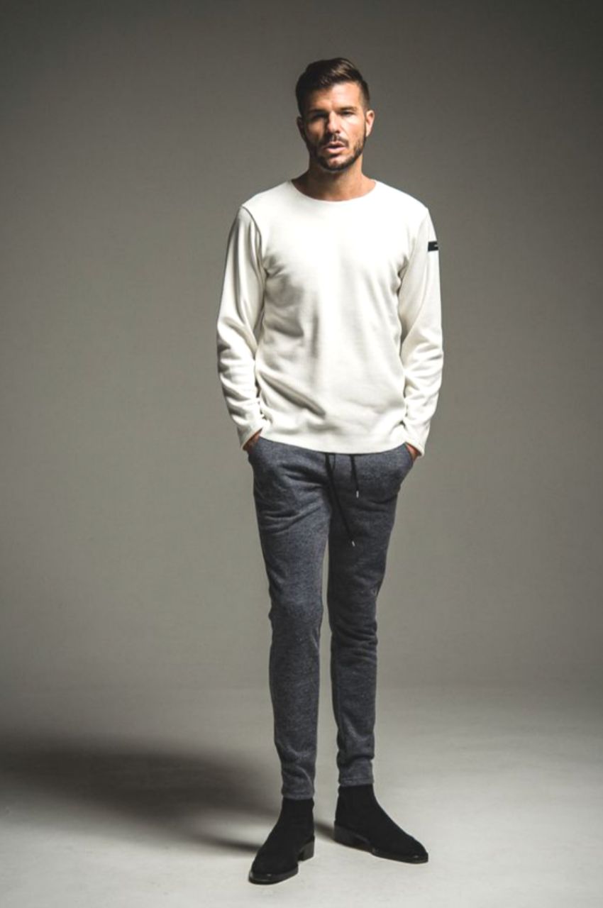 CHRIS EASY TWEED PANTS BKTWEED / ツイードイージーパンツ