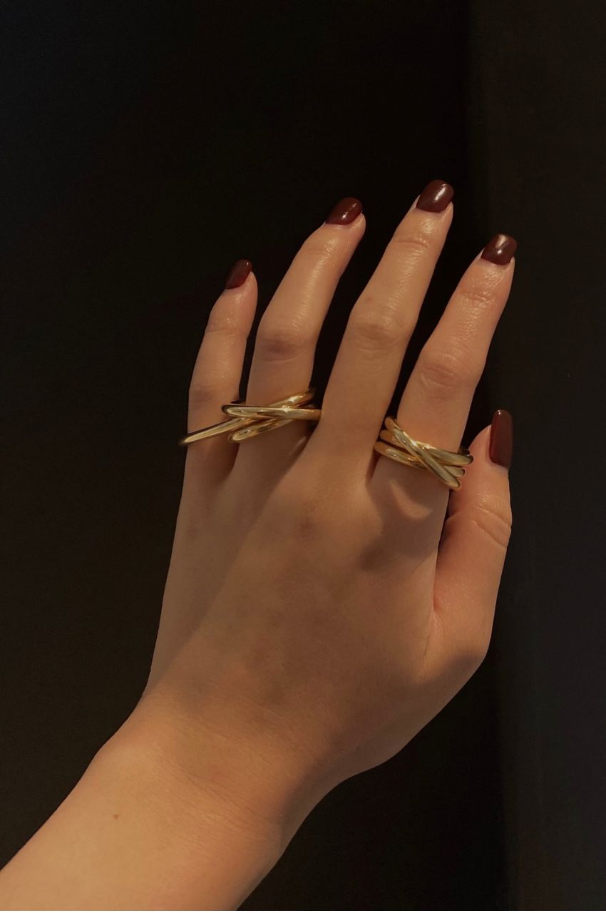 ASAMI FUJIKAWA - COIL RING 1701005 SILVER / リング（シルバー