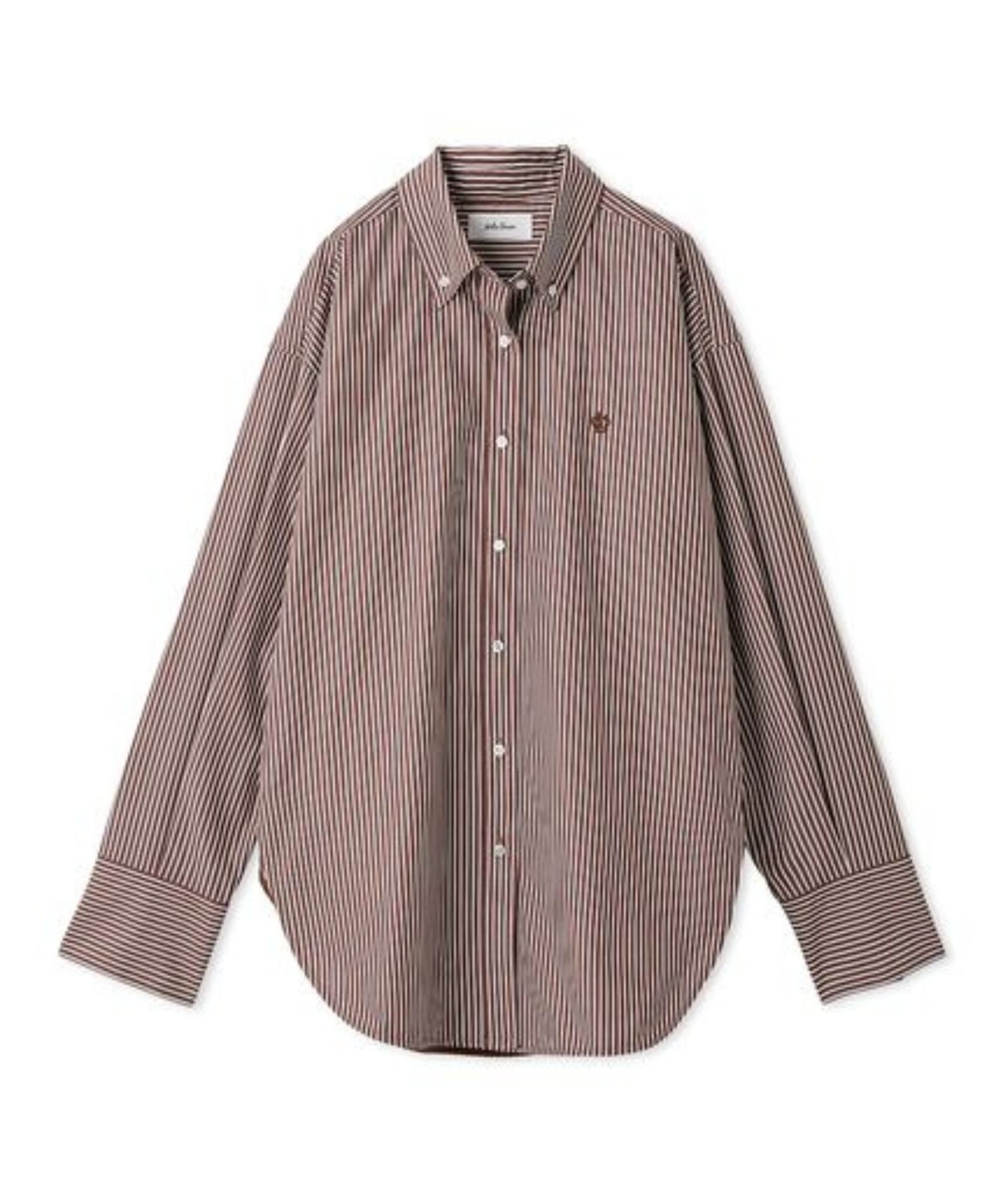 キャンペーンシャツ ( BRW ) ポリエステル / 防シワ / ボタンダウン / ロゴ刺しゅう / 手洗可 / 09WFB255300