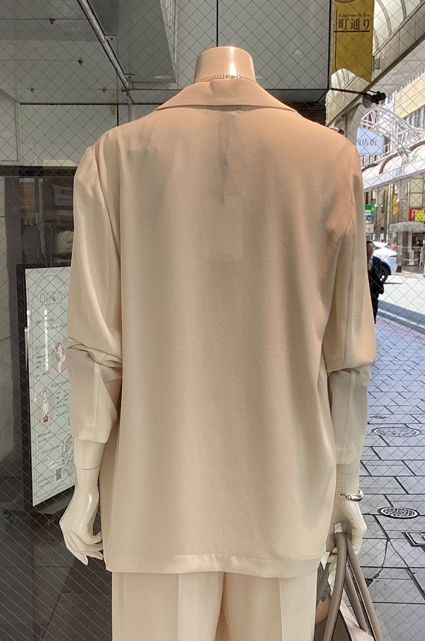Theory 24SS パウダークレープカジュアルブレザー 2 Theory - パウダークレープカジュアルブレザー(ブラック