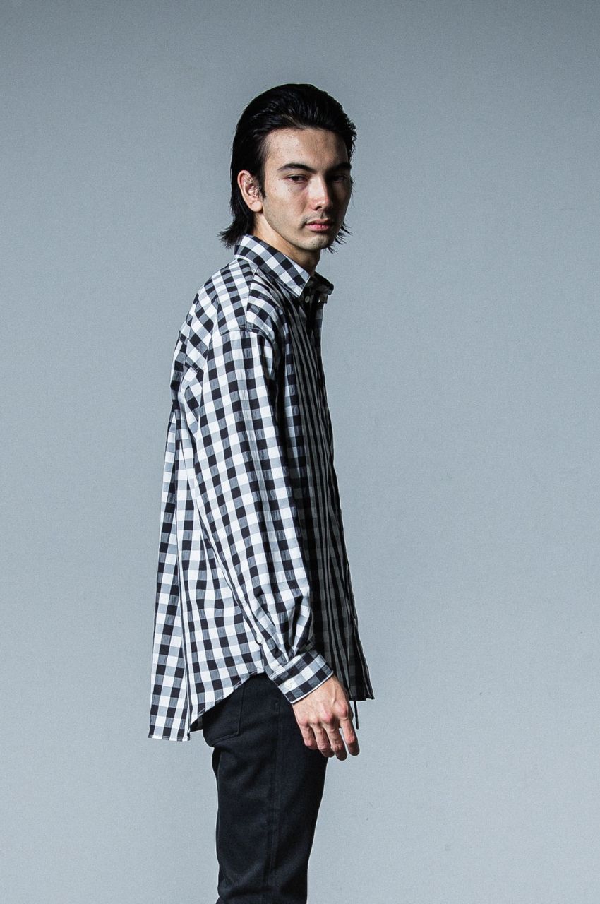 jack shirts (BKCHECK) ポリエステル / 速乾性 / 薄手 / ウォッシャブル /RC33-SH-001-2