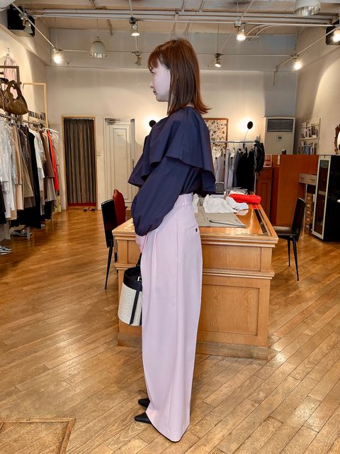 #【Mila Owen】ワイドパンツ×オフショル✨