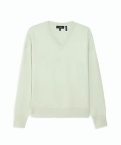 Light Bilen Sweatshirt Vneck (シーグラス ) レーヨン / 伸縮性有り / 紫外線遮蔽率90％以上のUVカット/ 手洗可 / 01-6101707