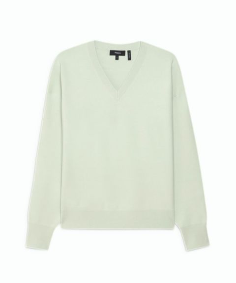 Light Bilen Sweatshirt Vneck (シーグラス ) レーヨン / 伸縮性有り / 紫外線遮蔽率90％以上のUVカット/ 手洗可 / 01-6101707