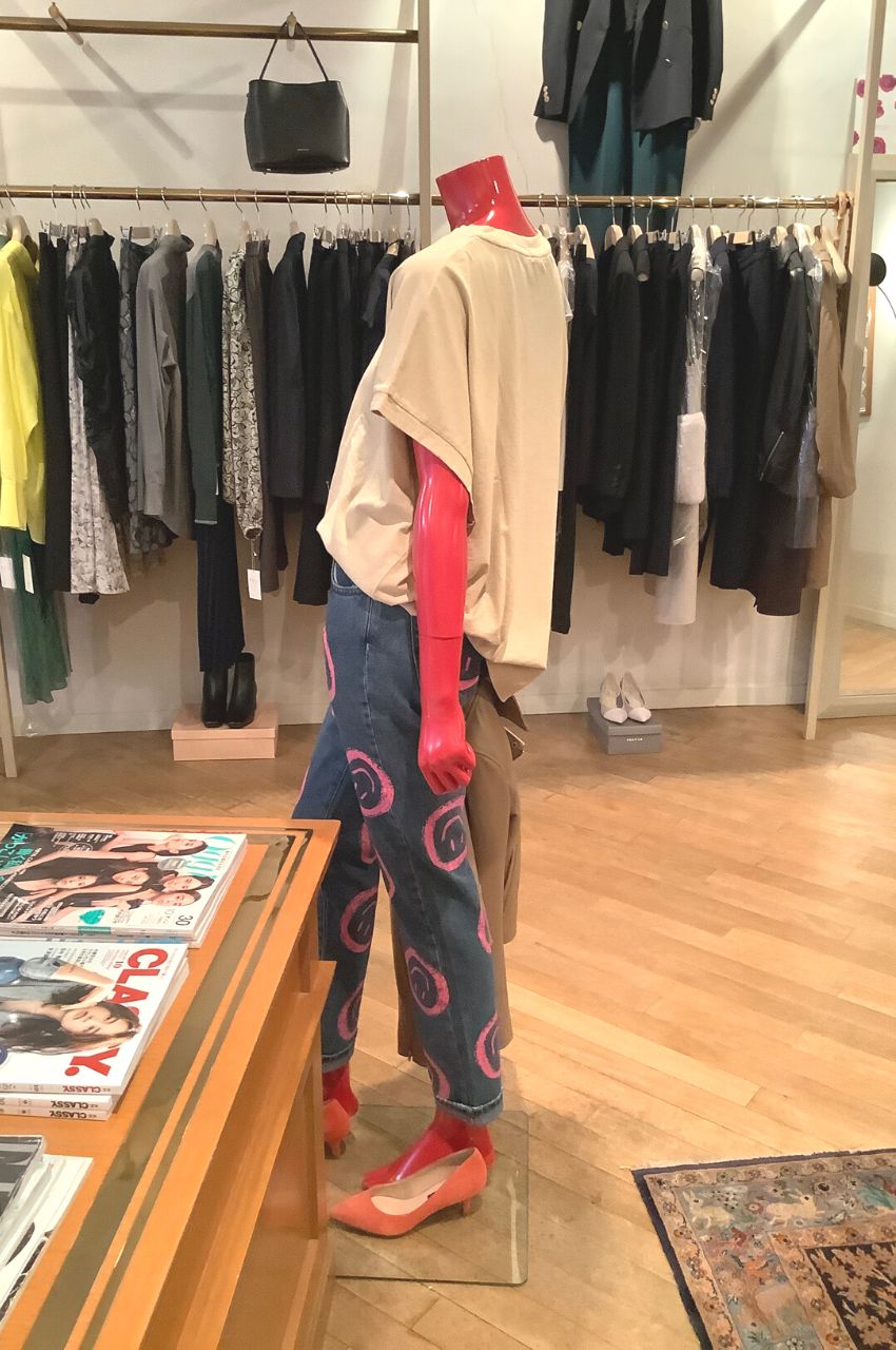 ALL SMILES HIGH WAIST AWESOME BAGGIES DENIM JEANS / スマイル ハイウエストデニム
