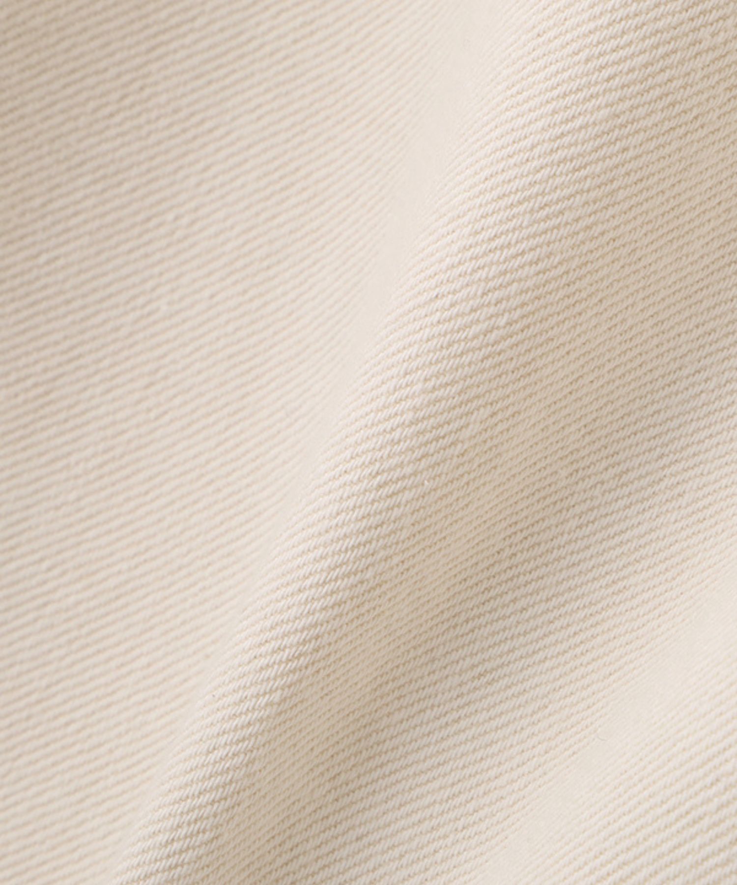 デニムタックワイドパンツ (OFF WHITE) 綿 / ライトオンス / フロントタッ ク / 手洗可 / 1226122056