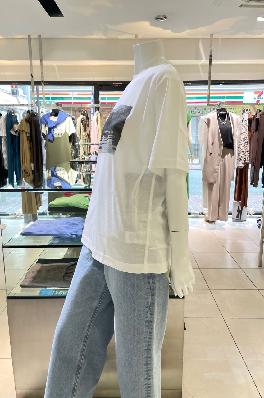 フォトTシャツ(ホワイト)綿100% / ウォッシャブル