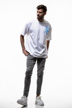 RC ROGO LOOSE TEE BLACK / ビッグシルエットTEE