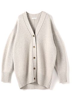 TOMORROWLAND - LAMB CASHMERE VNECK CARDIGAN / ラムカシミヤ Vネック