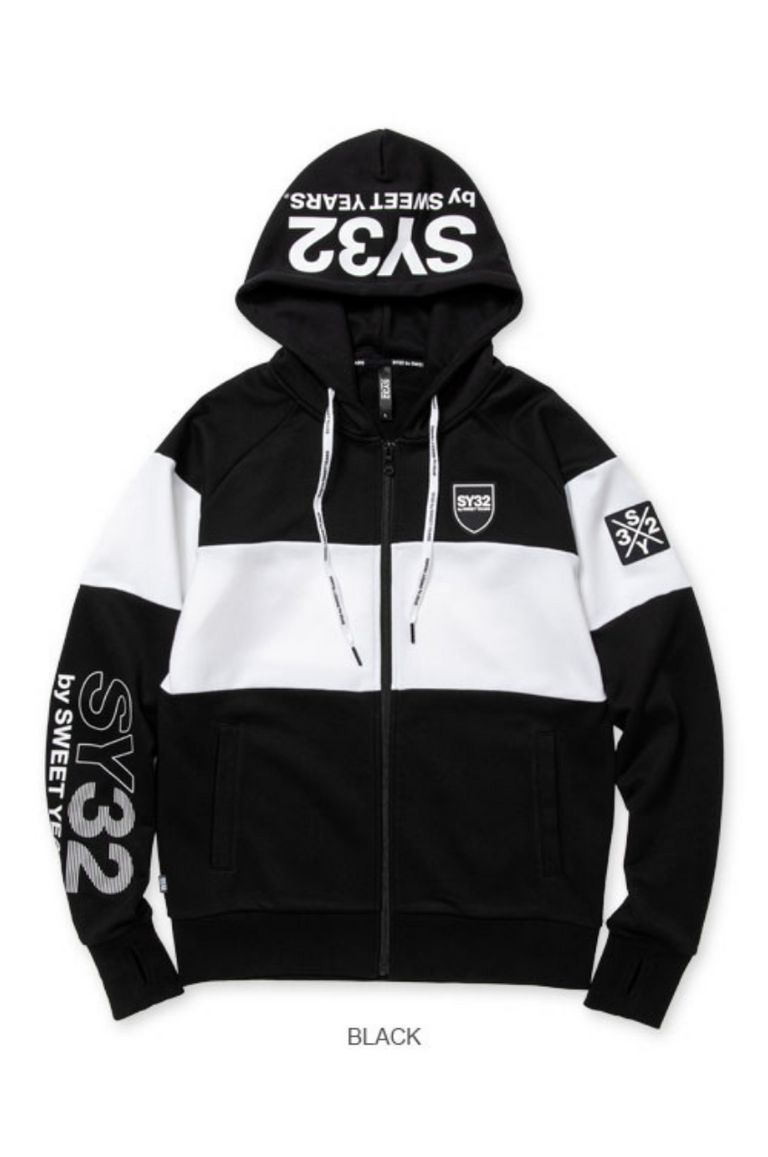 SY32 by SWEET YEARS - EXCHANGE ZIP HOODIE