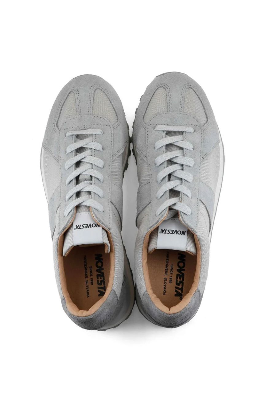 GERMAN TRAINER TRAIL (GREY )牛革/ナイロン / TRAIL SOLE / 軽量