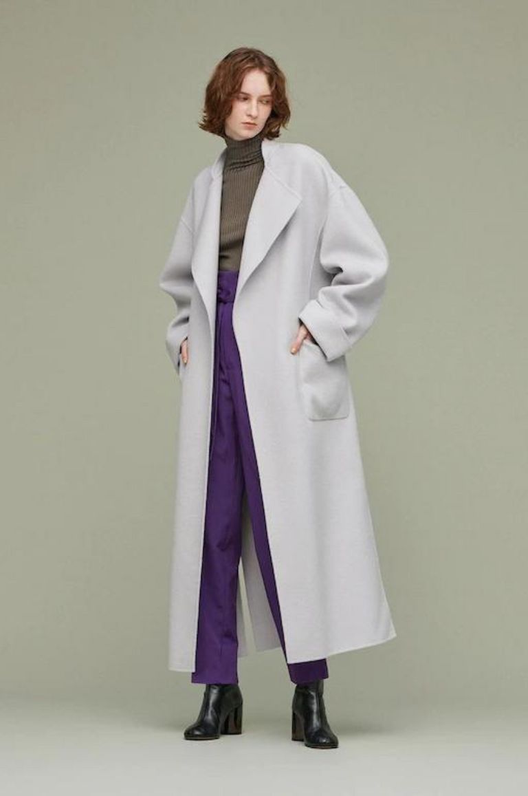 uncrave - RIVER LONG COAT/リバーロングコート | LA FEMME