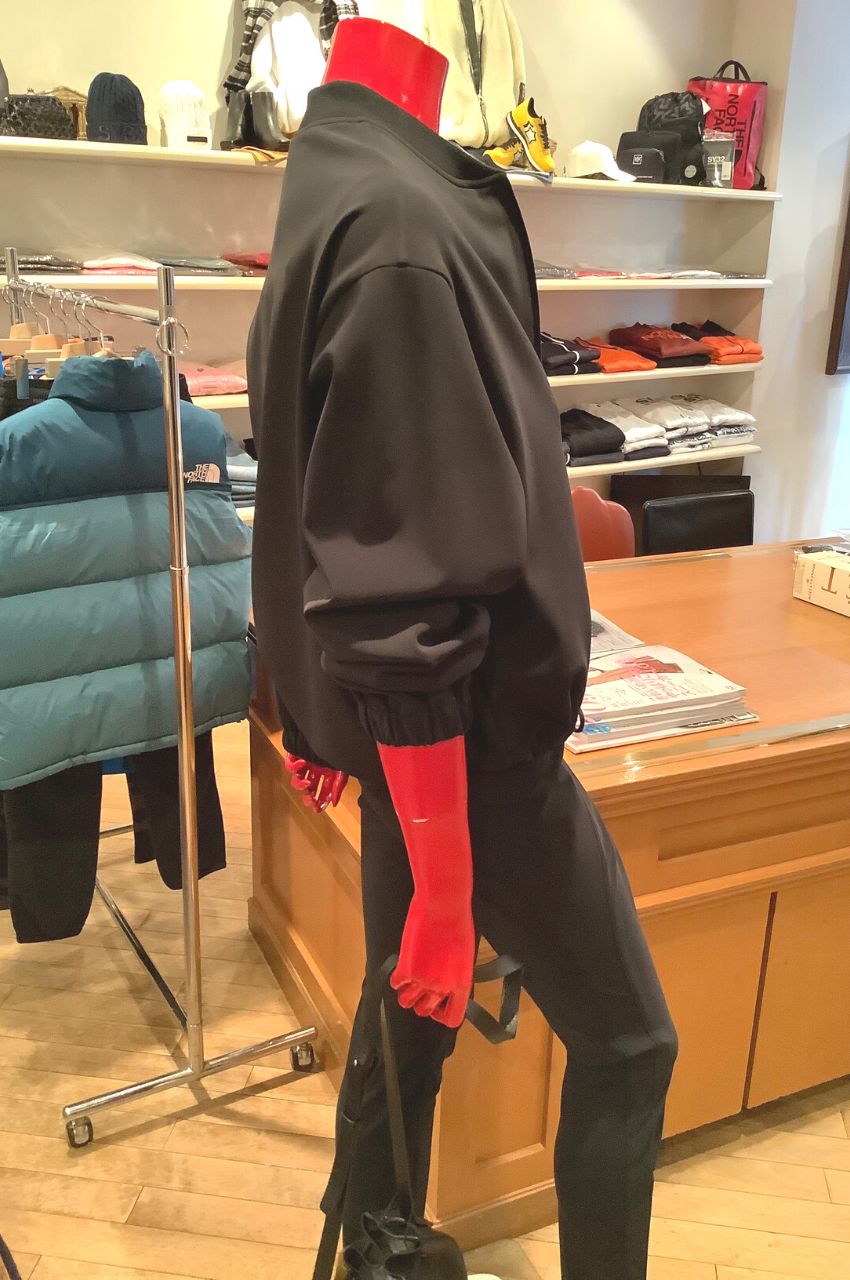 CROP ZIP ANORAK PRECISION PONTE2 / ジップアップブルゾン