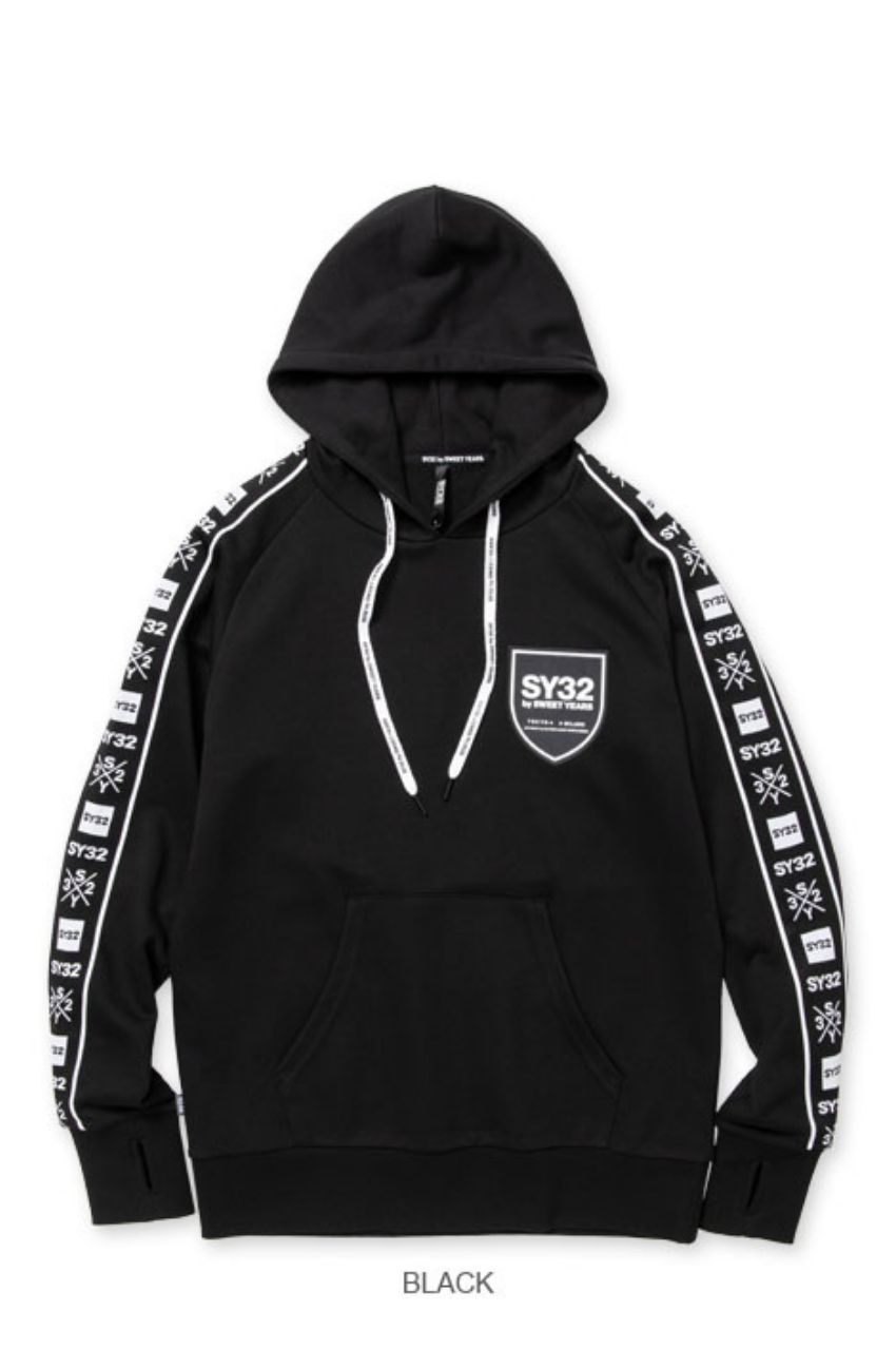 LINE TAPE P/O HOODIE / ラインテーププルオーバーフーディー