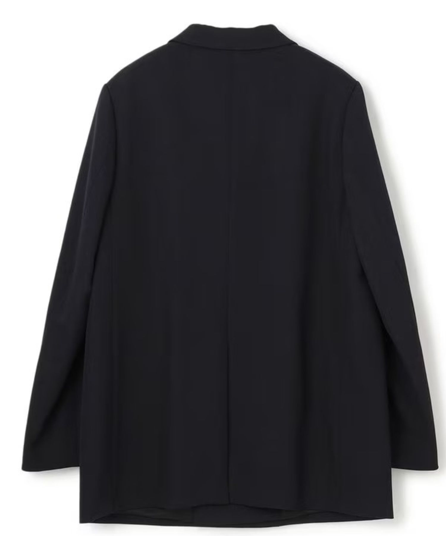 TWドビードスキンブレザー(ネイビー)ポリエステル / 前身頃、袖口にメタル釦 / JKUVGA0815