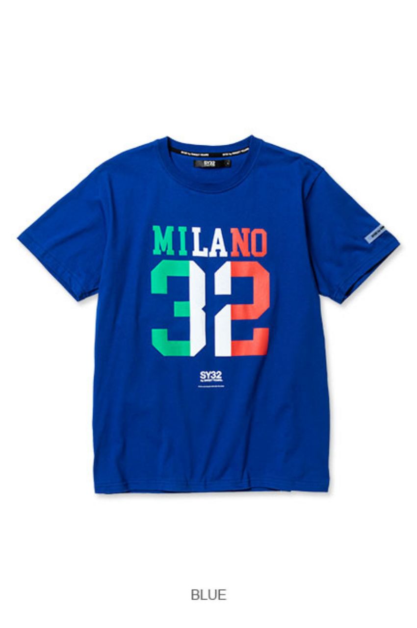 MILANO ITALIA COLOR TEE / ミラノロゴプリントTシャツ