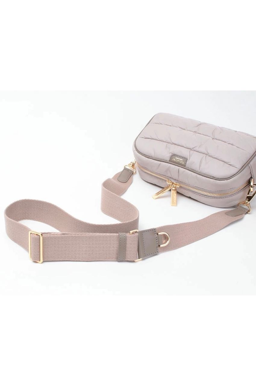GINO / ジーノ (Khaki) / ナイロン / 牛革 (Italian Leather) / ショルダーバッグ / 長財布入るサイズ / 日本製 / V-2192