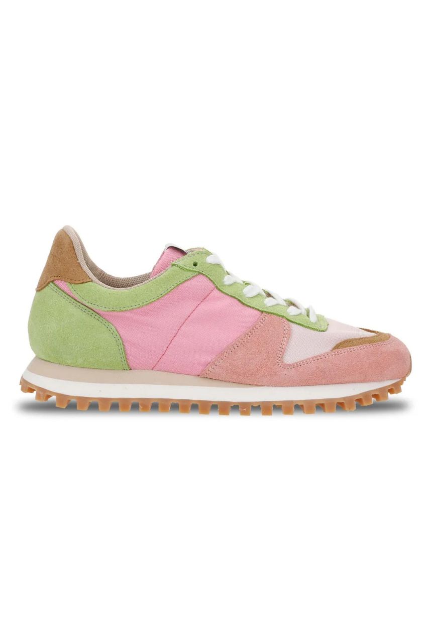 MARATHON TRAIL (MATCHA/STRAWBERRY) 牛革/ナイロン / TRAIL SOLE / 軽量