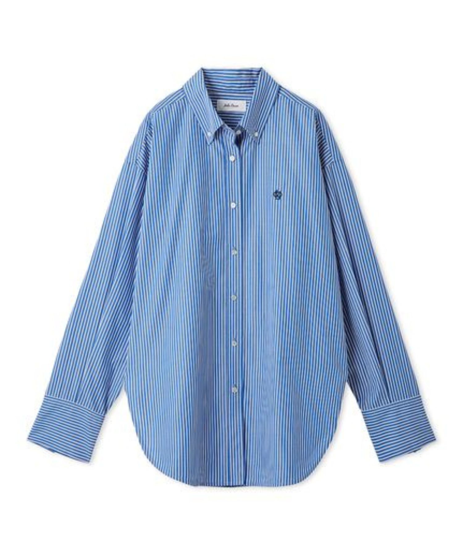 キャンペーンシャツ ( BLU ) ポリエステル / 防シワ / ボタンダウン / ロゴ刺しゅう / 手洗可 / 09WFB255300