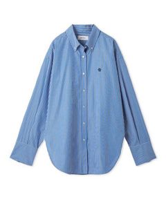 キャンペーンシャツ ( BLU ) ポリエステル / 防シワ / ボタンダウン / ロゴ刺しゅう / 手洗可 / 09WFB255300