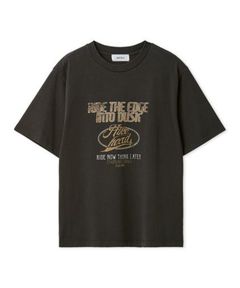 ヴィンテージライクグラフィックTシャツ (CGRY) 綿 / フロントプリント / ゆとり感あり / シーズンレス / 洗濯可 / 09WCT261912