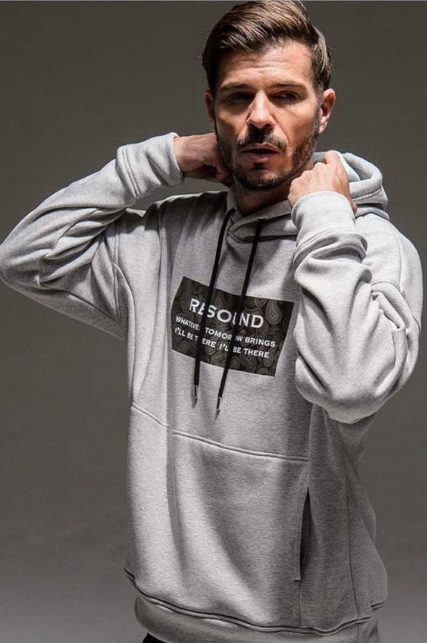 BOX ROGO BOA FLEECE LOOSE HOODIE / ボックスロゴルーズフーディー