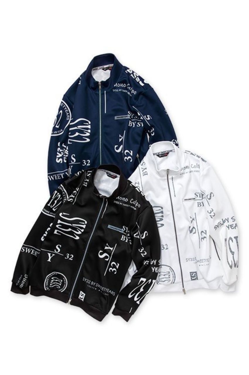 LIGHT SWEAT LOGO JACKET / ライトスウェットロゴジャケット