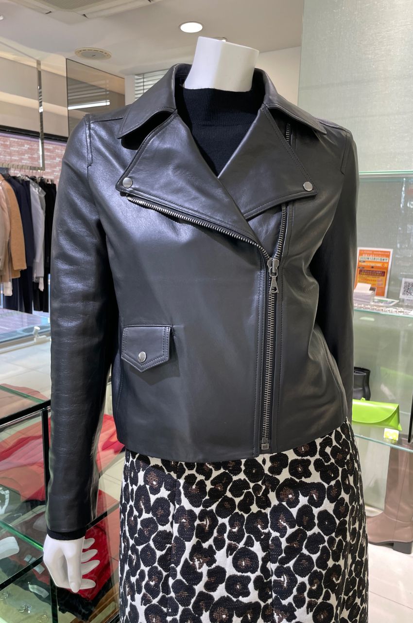Theory   LUXE LEATHER MOTO JKT/リュクスレザージャケット