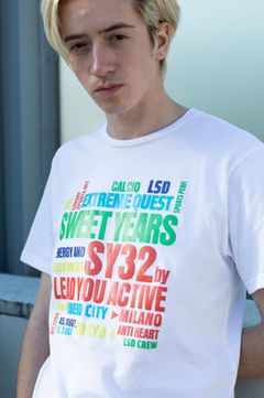 INK JET WORD TEE / プリントTシャツ
