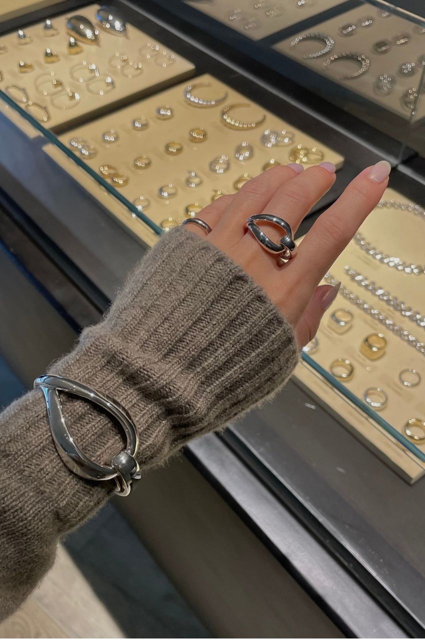 KNOT RING 2301004 SILVER / リング（シルバー）シルバー925 / シルバー1000コーティング / 箱付き / ギャランティーカード付 / 日本製【正規販売店】
