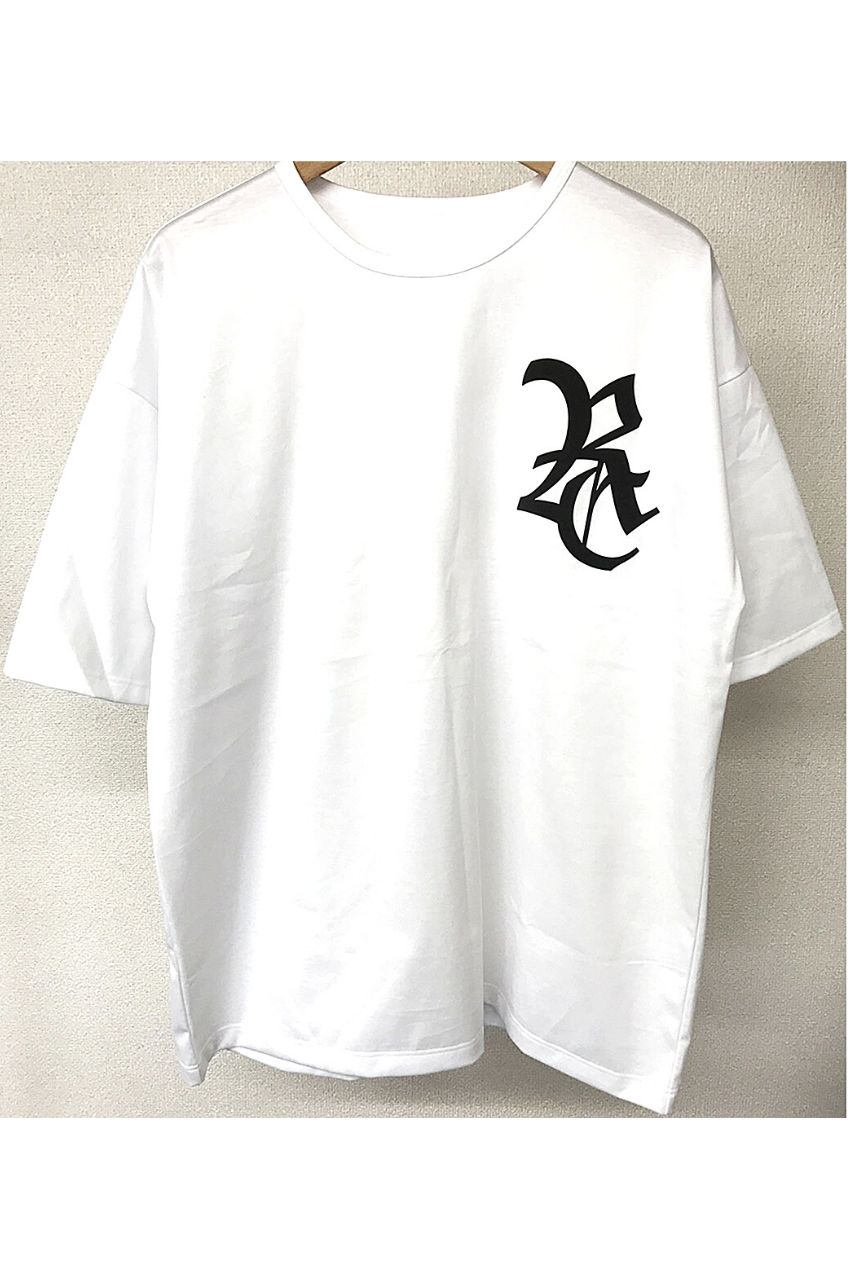 RC ROGO LOOSE TEE BLACK / ビッグシルエットTEE