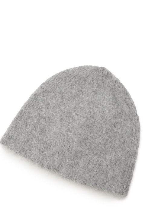 ZARA ニット帽 グレー からから