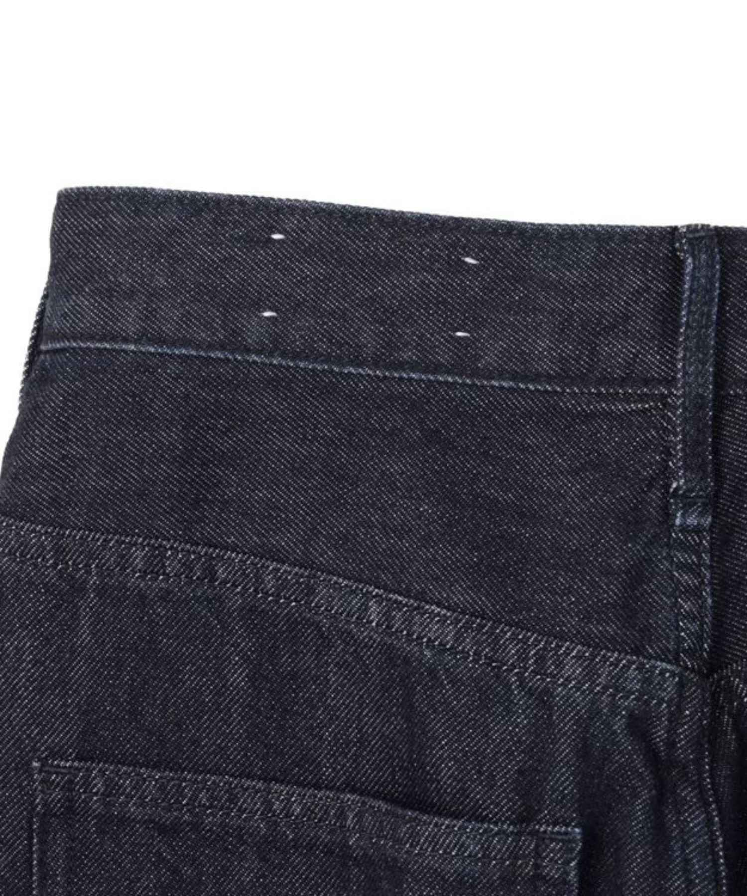 THE SISTER デニムパンツ upper hights × uncrave(リジット)綿 / ワイドシルエット / ハイウエスト / ウォッシャブル / PRUVLS0203