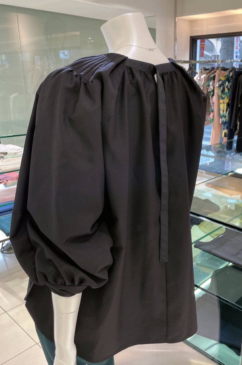 TUCK VOLUME SLEEVE BL/タックボリュームスリーブブラウス