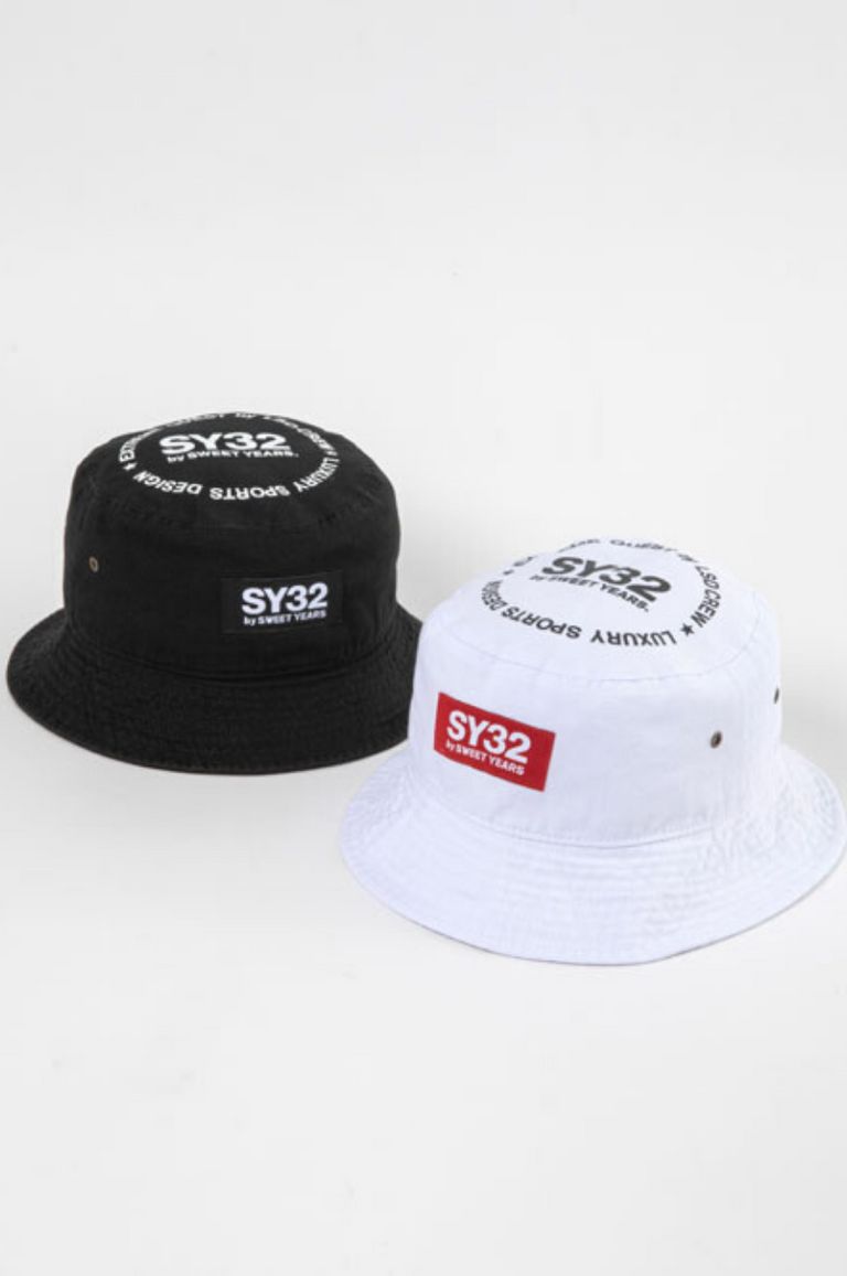 SY32 by SWEET YEARS - GRAPHIC BUCKET/ HAT | LA FEMME