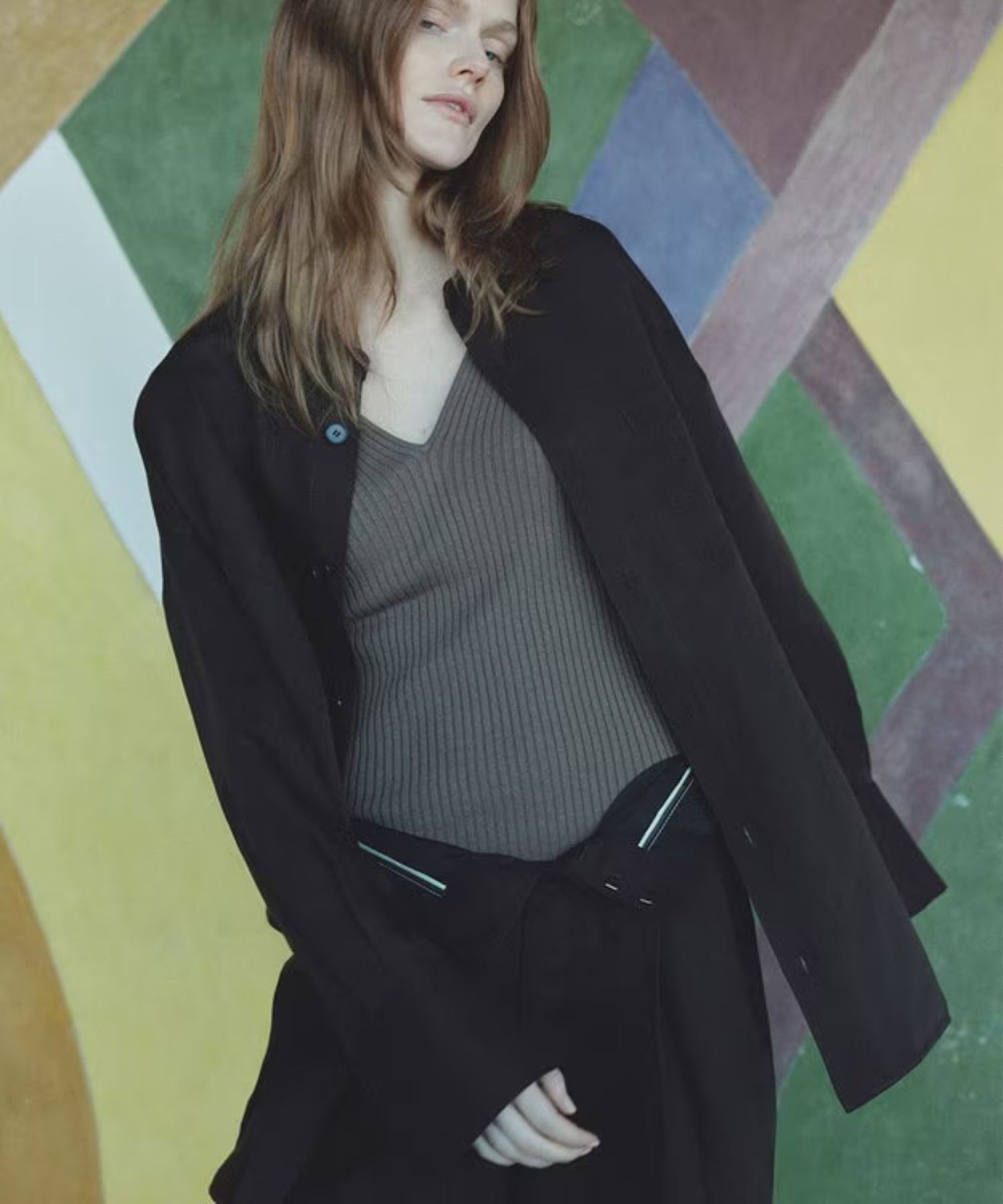 カップ付きキャミソール(トープ) レーヨン / ウォッシャブル / 肩紐2本 / KRUVLS0308