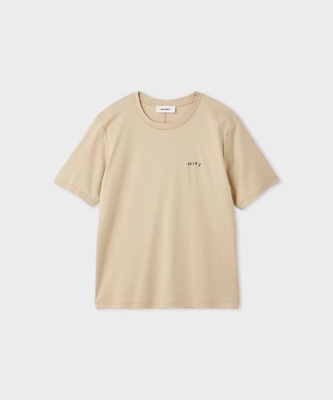 ボクシークルーネックTシャツ(ベージュ) セルロース / ウォッシャブル / 手洗い可 / MWCT261077
