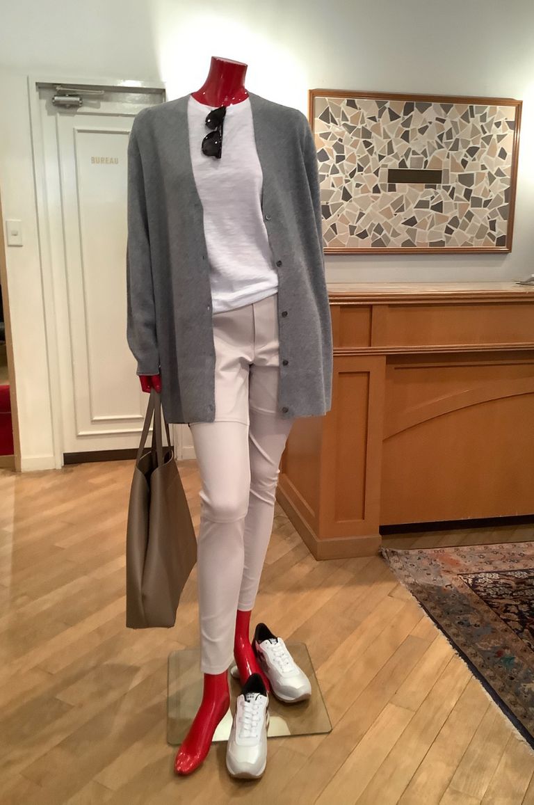 Theory - Mercer Wool Cash Straight Cardi / Vネックカーディガン ...