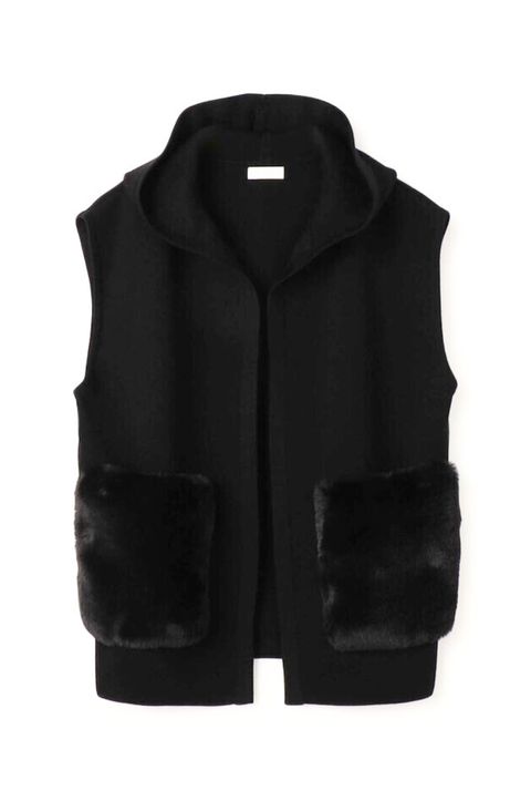 フェイクファー ポケット ジレ Liala×PG リアラ フェイクファー ポケット ジレ Liala×PG リアラ トップス / ジレ 通販